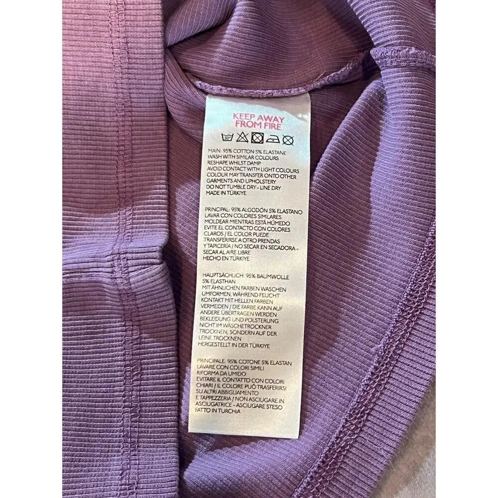 NWT Urban Outfitters Star Icon Purple Ombre Long Sleeve Baby T-Shirt Size Small - Picture 6 of 10